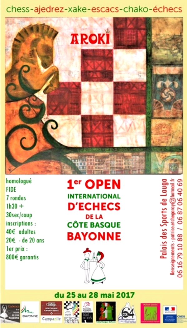 I Open de Ajedrez de la Costa Vasca - Bayonne